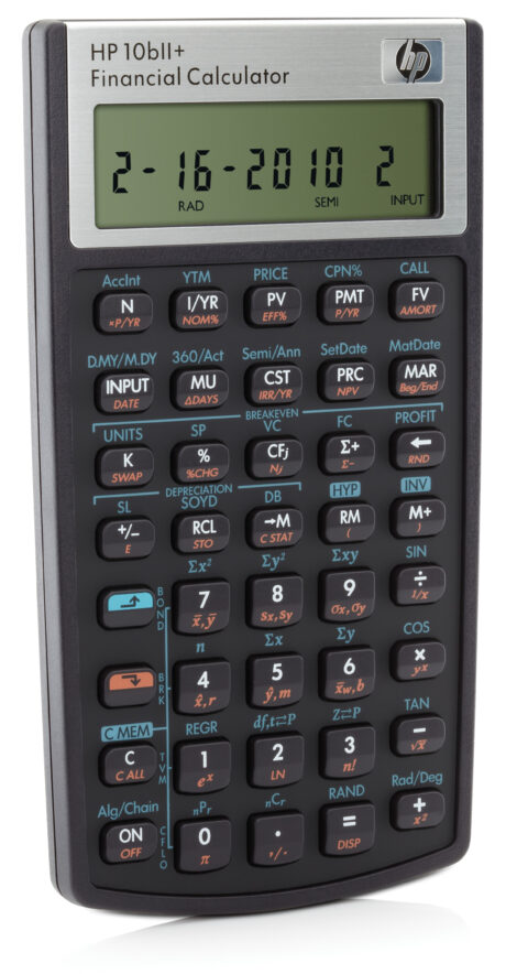 HP 10bII+