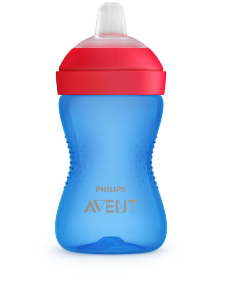 Philips Avent Drikkekop med tud - rød/blå - 300 ml - SCF802/01