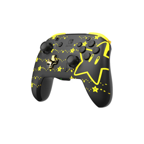PDP Rematch Wireless: Super Mario Stars (Glow In The Dark) - Wireless Controller - Nintendo Switch