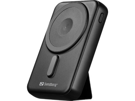 Sandberg Mag Wireless Powerbank 10000 Powerbank - Sort - 10000 mAh