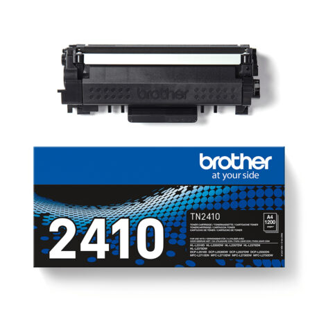 Brother TN 2410 - TN2410 Black Toner - Lasertoner Sort