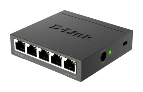 D-Link DGS-105 5-Port Gigabit Unmanaged Desktop Switch