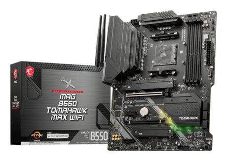 MSI MAG B550 TOMAHAWK MAX WIFI Bundkort - AMD B550 - AMD AM4 socket - DDR4 RAM - ATX