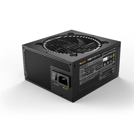 be quiet! PURE POWER 12 M 1200W  Strømforsyning - 1200 Watt - 120 mm - ATX 3.1 - 80 Plus Gold certified