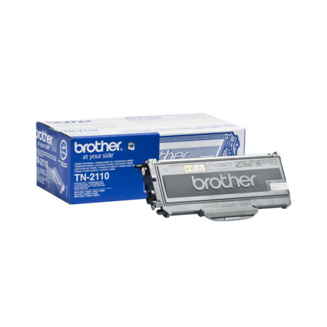 Brother TN2110 - TN-2110 Black Toner - Lasertoner Sort