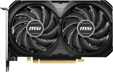 MSI GeForce RTX 4060 Ti VENTUS 2X BLACK OC - 8GB GDDR6 RAM - Grafikkort