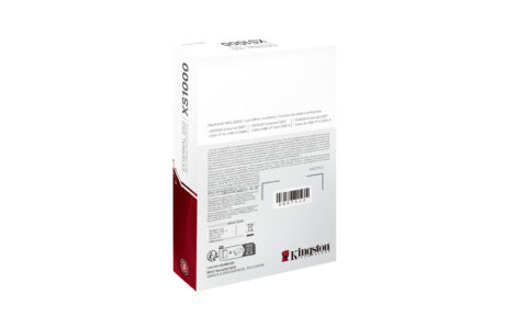 Kingston XS1000 Portable SSD - 1TB - Ekstern SSD - Sort - USB 3.2 Gen 2