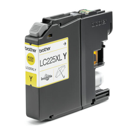 Brother LC 225XLY - LC225XLY High Capacity Yellow Ink - Blækpatron Gul