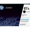 HP 87A - CF287A Black Toner - Lasertoner Sort