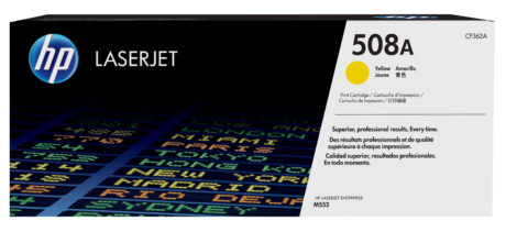 HP 508A - CF362A - Yellow Toner - Lasertoner Gul