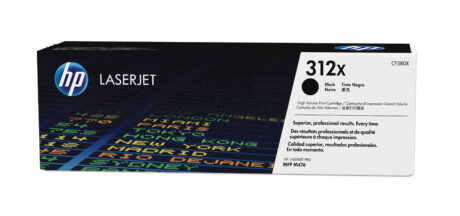 HP 312X - CF380X High Capacity Black Toner - Lasertoner Sort