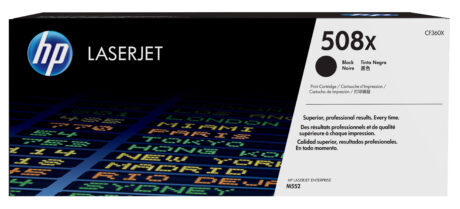 HP 508X - CF360X High Capacity Black Toner - Lasertoner Sort