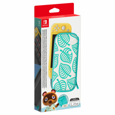 Nintendo Switch Lite Animal Crossing: New Horizons Carrying Case & Screen Protector