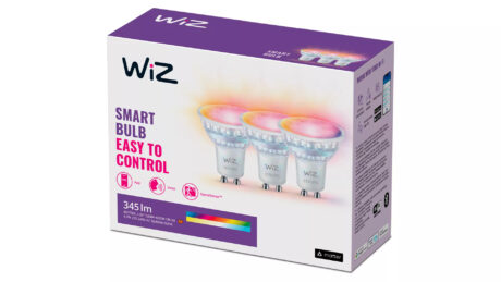 WiZ Spot 4,7W GU10, Color & Tunable White, Wi-Fi, 3-pak