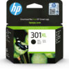 HP 301XL - CH563EE High Capacity Black Ink - Blækpatron Sort