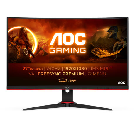 AOC 27" Gaming C27G2ZE/BK - 1920x1080 - 240HZ - VA
