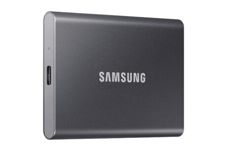 Samsung Portable SSD T7 - 2TB - Grå - Ekstern SSD - USB 3.2 Gen 2