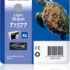 Epson T1577 Ink Cartridge - Light Black - Blækpatron Lys sort