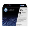 HP 90A - CE390A - Black Toner - Lasertoner Sort
