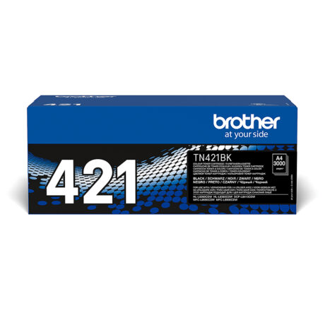 Brother TN421BK - TN 421BK Black Toner - Lasertoner Sort