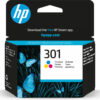 HP 301 - CH562EE Tri-Color (Cyan Mageta Yellow) - Blækpatron Dye-based tricolor