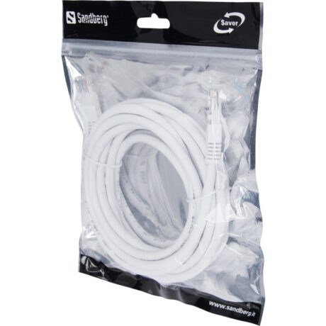 Sandberg Saver UTP Cat6 - 5m - Hvid - 5 meter