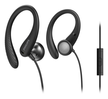 Philips In-ear Sports Headphones with Mic. Black