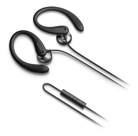 Philips In-ear Sports Headphones with Mic. Black
