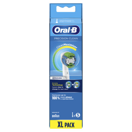 Oral-B Tandbørstehoveder Precision Clean - Hvid - 5 stk.