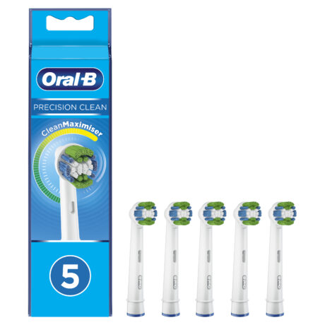 Oral-B Tandbørstehoveder Precision Clean - Hvid - 5 stk.