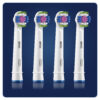 Oral-B Tandbørstehoveder 3D Hvid Børstehoveder, 4 stk.