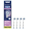 Oral-B Tandbørstehoveder Sensitive Clean & Care - Hvid - 4 stk.