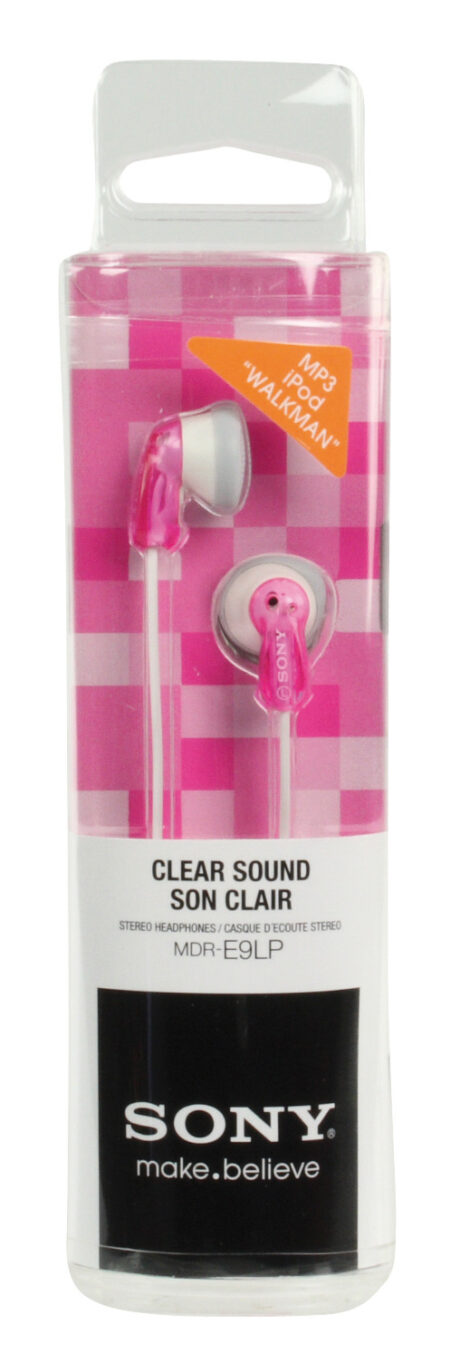 Sony MDR-E9LP Headphone - Pink