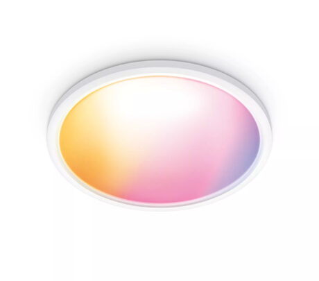 WiZ SuperSlim loftslampe 22W 2700-6500K RGB, hvid