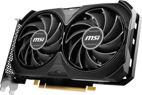 MSI GeForce RTX 4060 Ti VENTUS 2X BLACK OC - 8GB GDDR6 RAM - Grafikkort