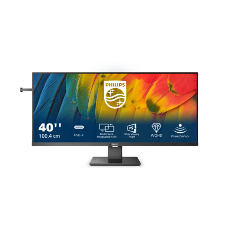 Philips 40" 5000 Series - 3440x1440 - 120Hz - IPS - 100W USB HUB - KVM Switch