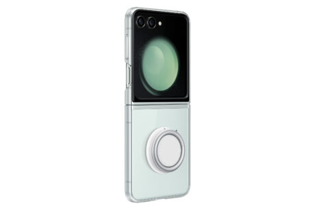Samsung Galaxy Z Flip5 Starter Pack (Clear Gadget Case + TA800 Charger)