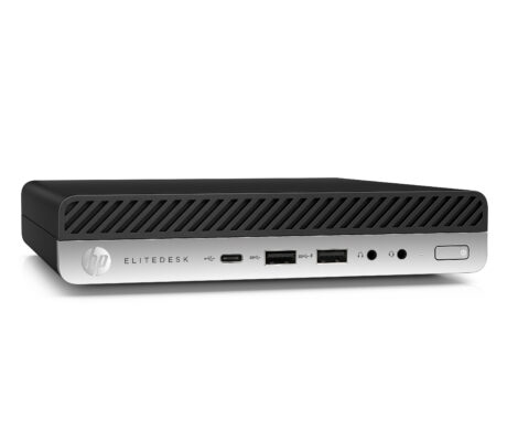 HP EliteDesk 800 G4 Mini I5-8500T 512GB Windows 10 Pro 64-bit Edition - Guld stand
