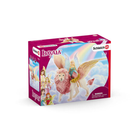 Schleich Elve på bevingede løve