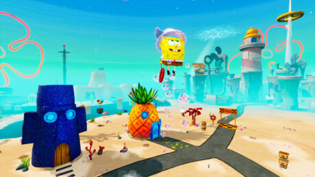 THQ Spongebob SquarePants: Battle for Bikini Bottom - Rehydrated - Sony PlayStation 4 - Platformer