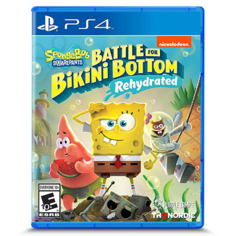 THQ Spongebob SquarePants: Battle for Bikini Bottom - Rehydrated - Sony PlayStation 4 - Platformer