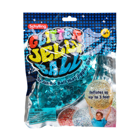 Schylling Jumbo Glitter Jelly Ball (Assorted)