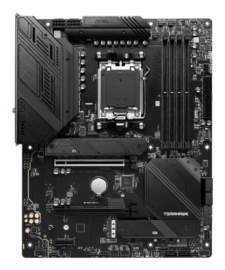 MSI MAG B650 TOMAHAWK WIFI Bundkort - AMD B650 - AMD AM5 socket - DDR5 RAM - ATX