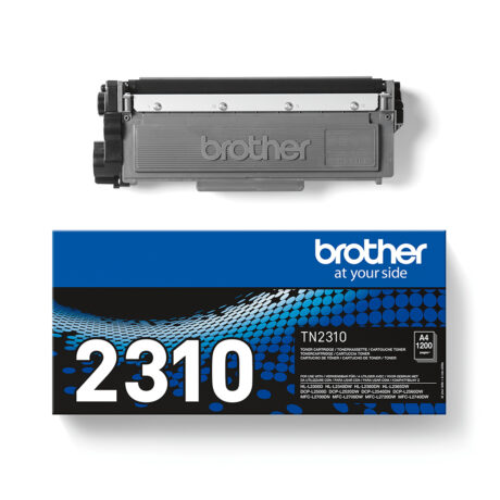 Brother TN2310 - TN 2310 Black Toner - Lasertoner Sort