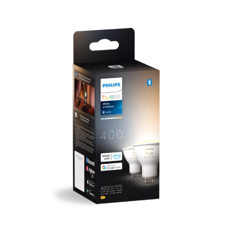 Philips Hue White Ambiance GU10 Spot - 2-Pak