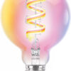 WiZ Filament Globe G95 6,3W RGB E27, klar