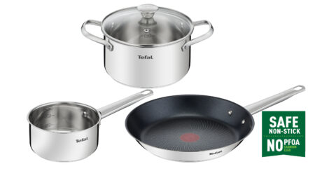 Tefal Cook eat Set 4 pcs Stainless steel