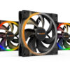 be quiet! LIGHT WINGS 140mm PWM - triple pack - Kabinet køler - 140mm - Sort med RGB LED lys - 23 dBA