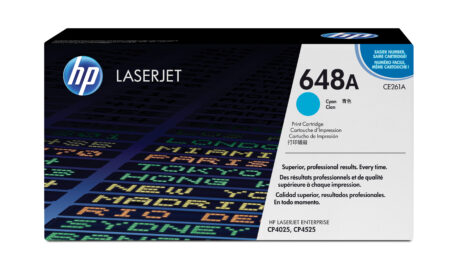HP 648A - CE261A Cyan Toner - Lasertoner Cyan