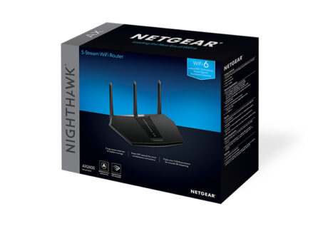 Netgear Nighthawk RAX30 AX2400 5-Stream Dual-Band WiFi 6 Router (up to 2.4Gbps) - Wireless router Wi-Fi 6